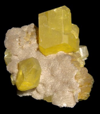 Natural sulphur clipart