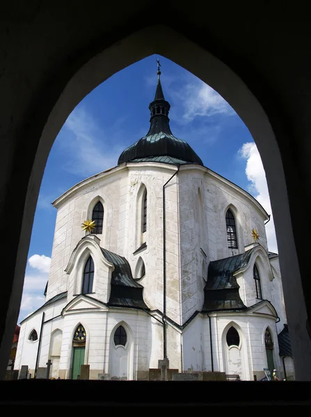 Zelena hora kyrka — Stockfoto