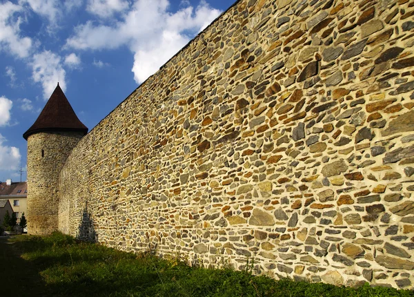 Policka town walls, Czech republic — Stock Photo, Image