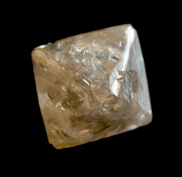 Ακατέργαστων διαμαντιών κρυστάλλου Εικόνα Αρχείου