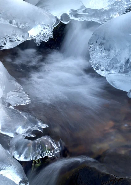 stock image Frozen creek