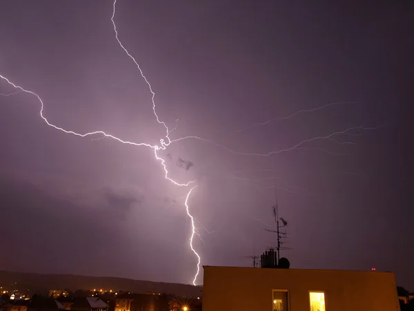 stock image Lightning strike