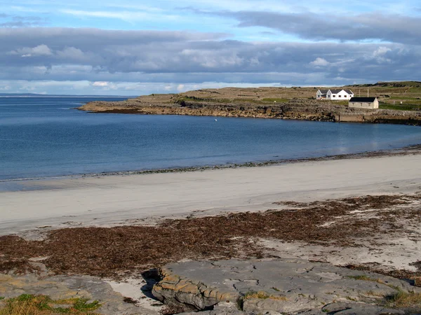 Sand beach on the Inishmore island — Stock Photo, Image