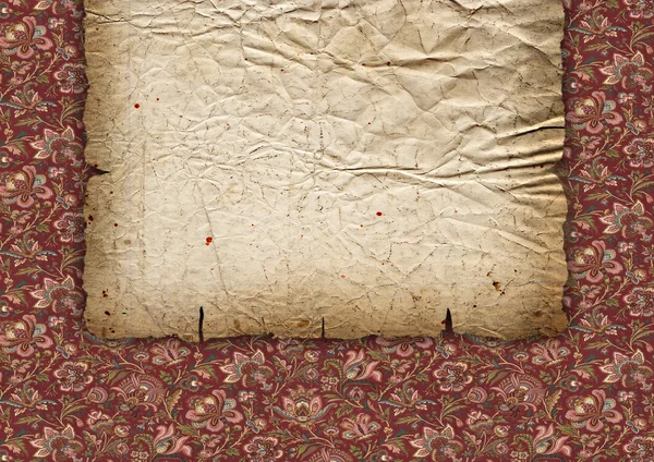 แผ่นกระดาษวินเทจ — ภาพถ่ายสต็อก