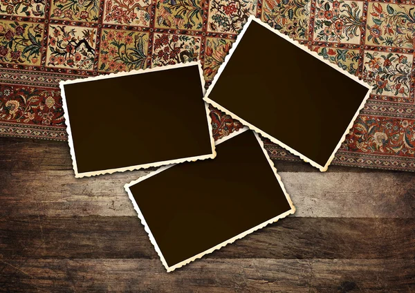 Vintage photo frames — Stock Photo, Image