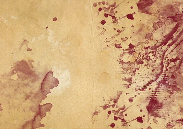 피 묻은 종이 텍스처 — 스톡 사진