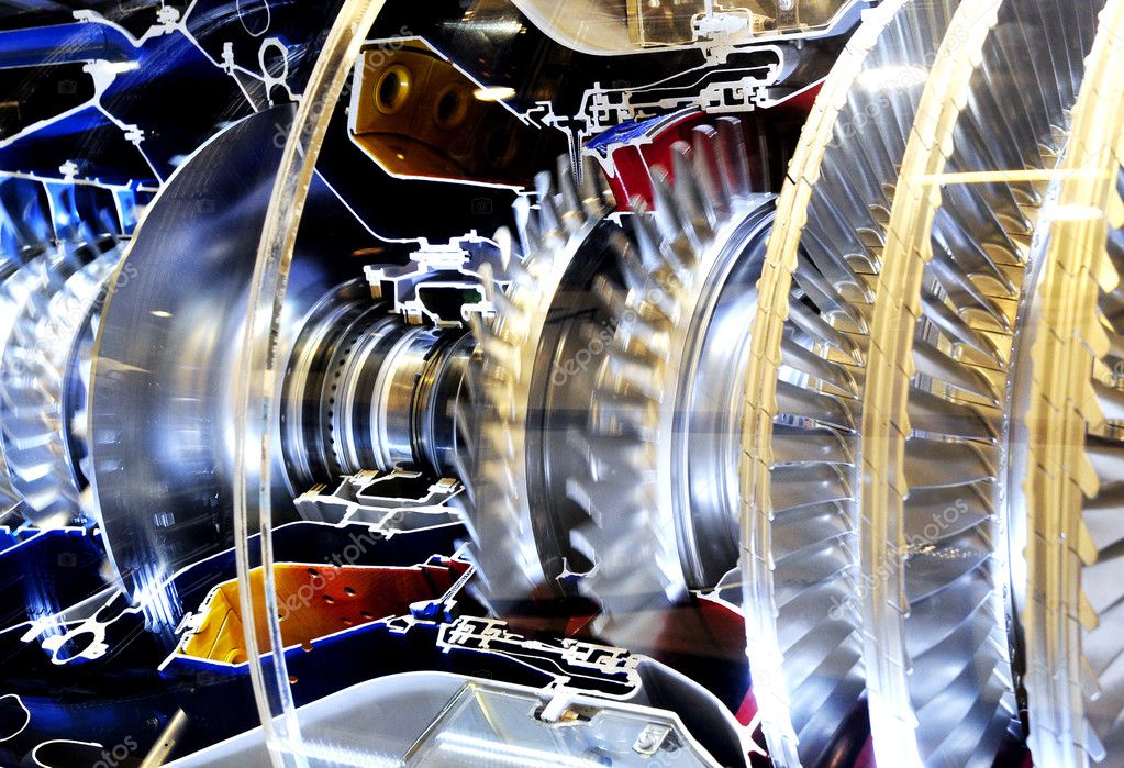 Inside the turbo engine — Stock Photo © zenjung #2096774