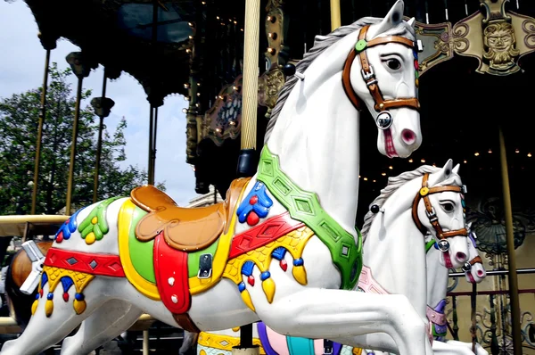Horse coaster of children game — Stock Photo, Image