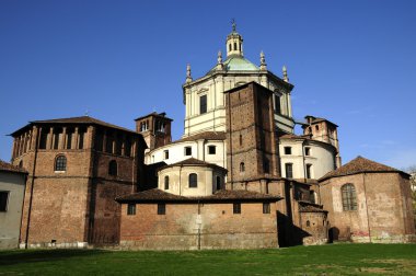 Castle building of Rome clipart