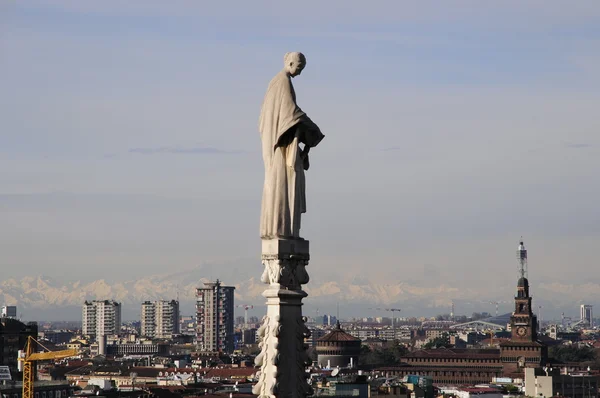 밀라노 시의 풍경 — 스톡 사진