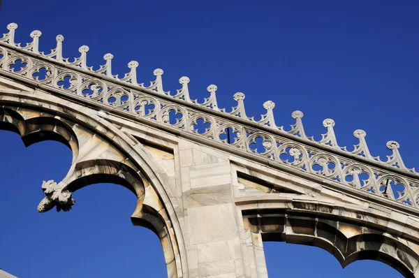 ミラノ大聖堂の装飾 — ストック写真