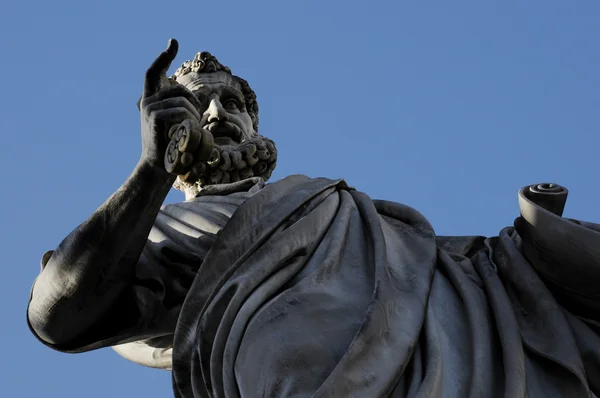 Произведения искусства статуи в Риме — стоковое фото