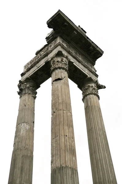 Edificio en ruinas de la antigua Roma — Foto de Stock