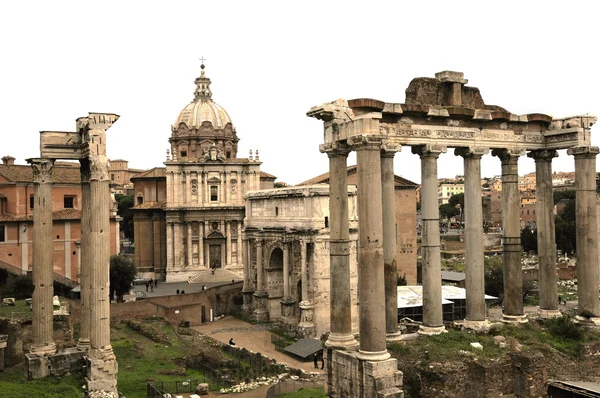 Ruin place of Rome city — Stock Photo, Image