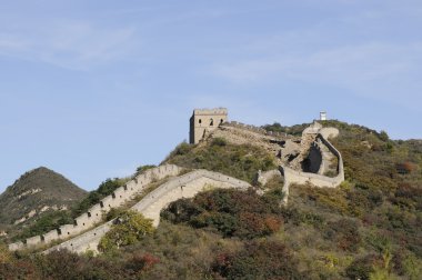 Great wall heritage of China clipart