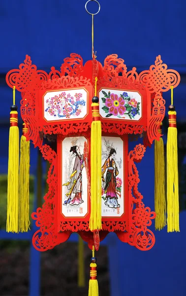 Obra de arte de linterna de estilo chino — Foto de Stock