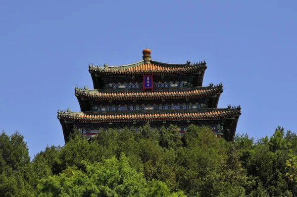 Paviljoen gebouw van Peking — Stockfoto