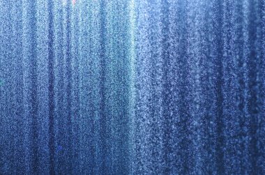 Water curtain with blue background clipart