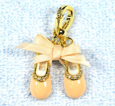 Jewelry decoration with shoe figure clipart