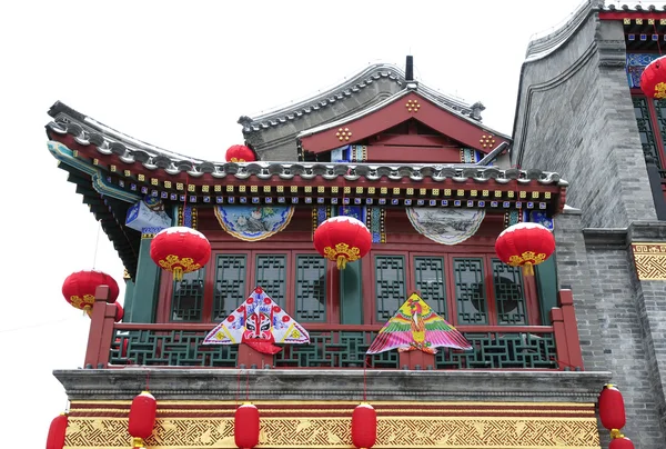 Lanterns decoration in chinese new year — Stock Photo, Image