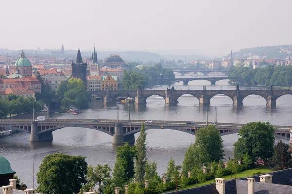 Praha panorama — Stock fotografie