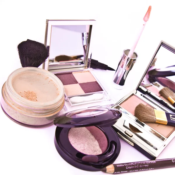 Coleção de maquiagem — Fotografia de Stock