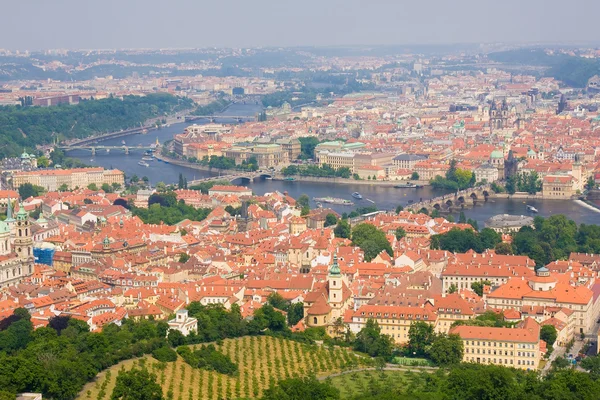 Prag panorama — Stockfoto