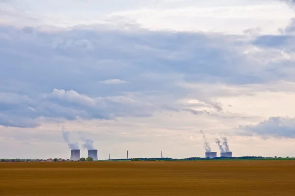 Nükleer enerji santrali — Stok fotoğraf
