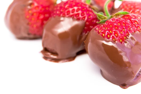 Stock image Strawberry in chocolate