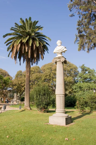 stock image Barcelona park