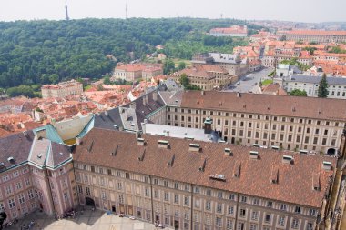 Prag panorama clipart
