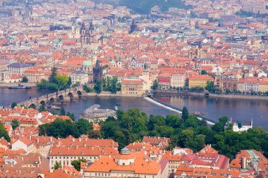 Prag panorama clipart