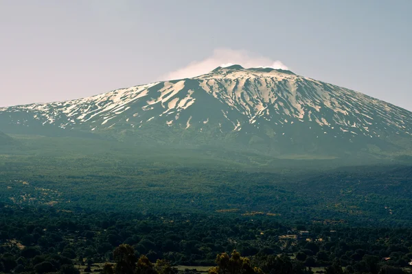 stock image Etna volacano in the summer