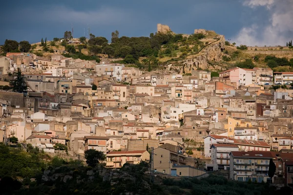 Medeltida staden agira, Sicilien — Stockfoto