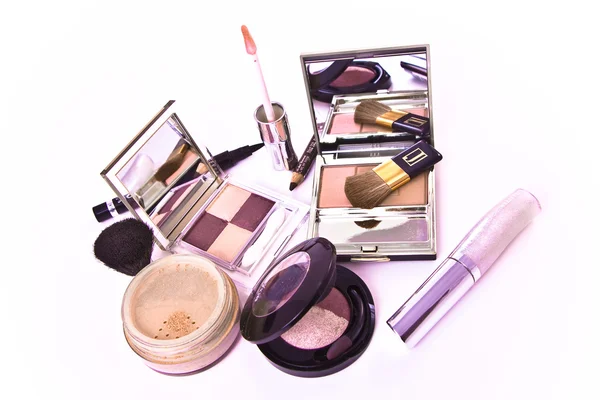 Make-up Kollektion lizenzfreie Stockbilder