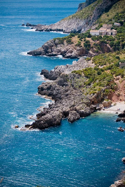 ヅィンガロ自然保護区、シチリア島 — ストック写真