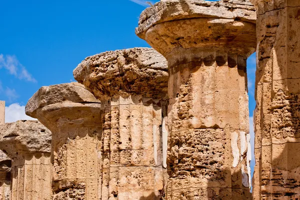 Templo griego en Selinunte —  Fotos de Stock