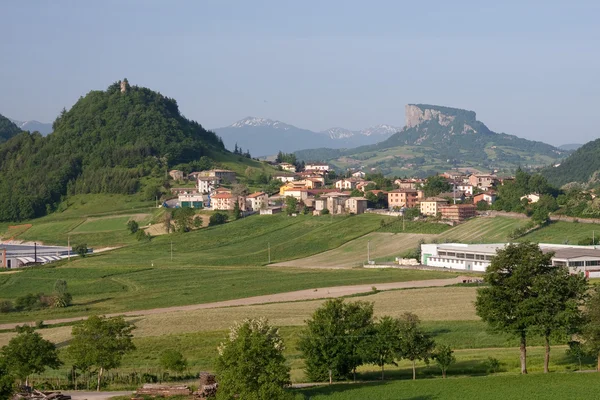 Typowy krajobraz Toskanii — Zdjęcie stockowe