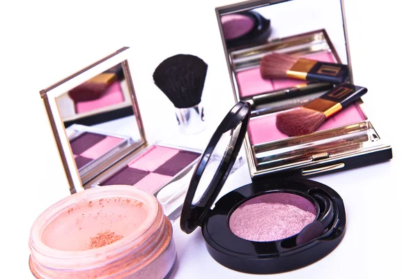 Make-up Kollektion Stockfoto