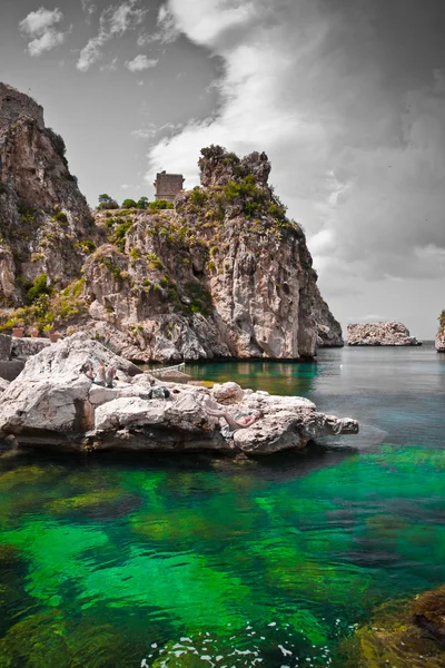 Reserva Natural de Zingaro, Sicilia — Foto de Stock