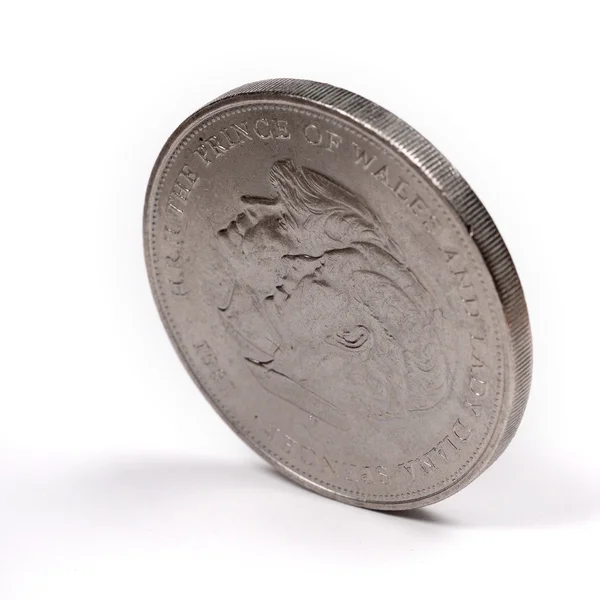 Детали монеты — стоковое фото