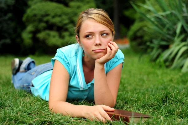 stock image Student Reading