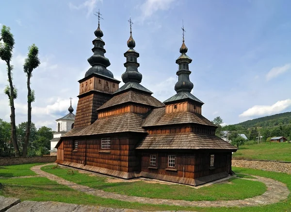 Stock image Old woody church