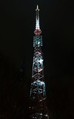 TV tower its night, Samara