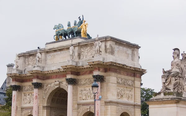 Frankrijk, Parijs, arc karuzel — Stockfoto