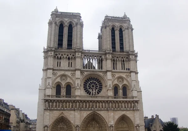Франция, Париж, Кафедральная Богоматерь — стоковое фото