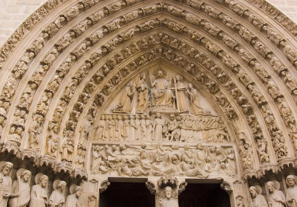 stock image France, Paris, cathedral Mother of God