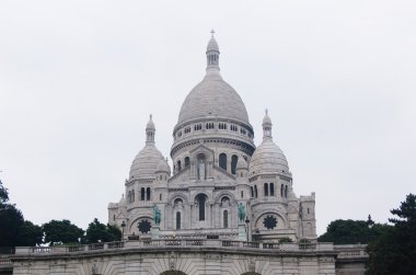 France, Paris, Monmartr, basilica clipart