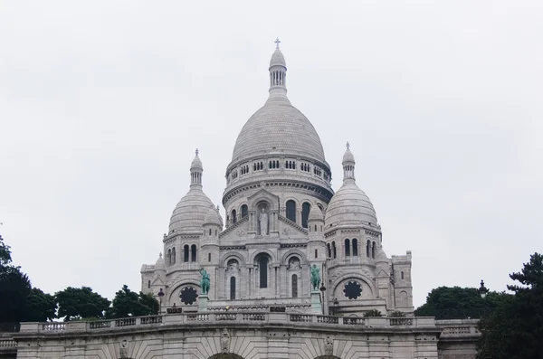 Франції, Париж, Monmartr, базиліка Ліцензійні Стокові Фото