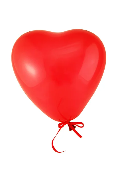 红色、 心形气球 免版税图库照片